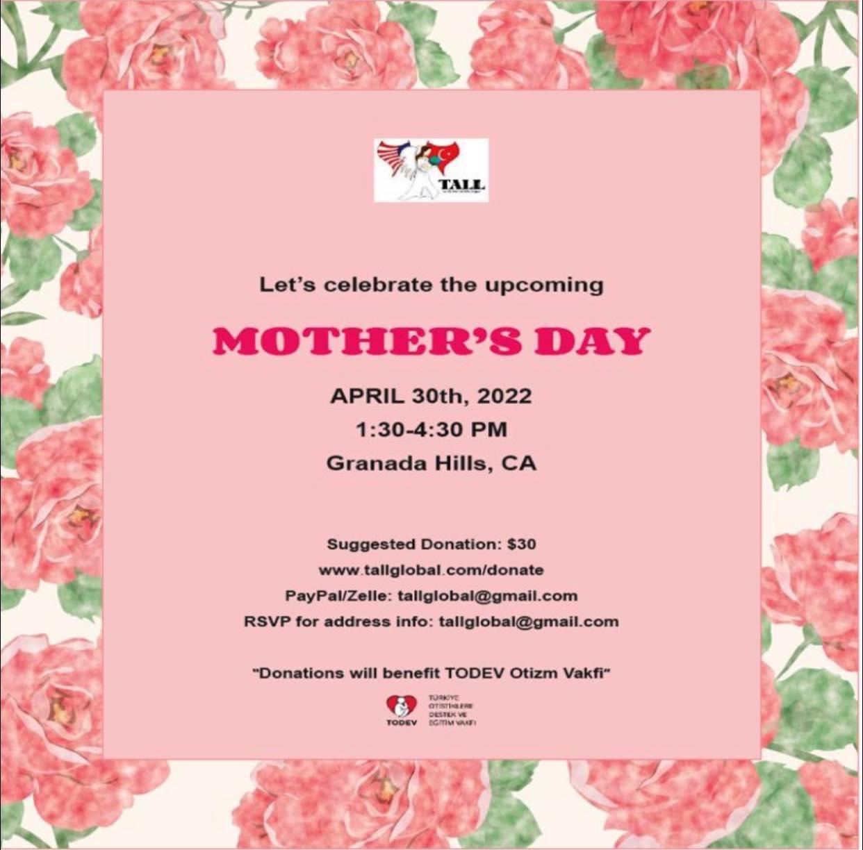 TALL Mother's Day 2022